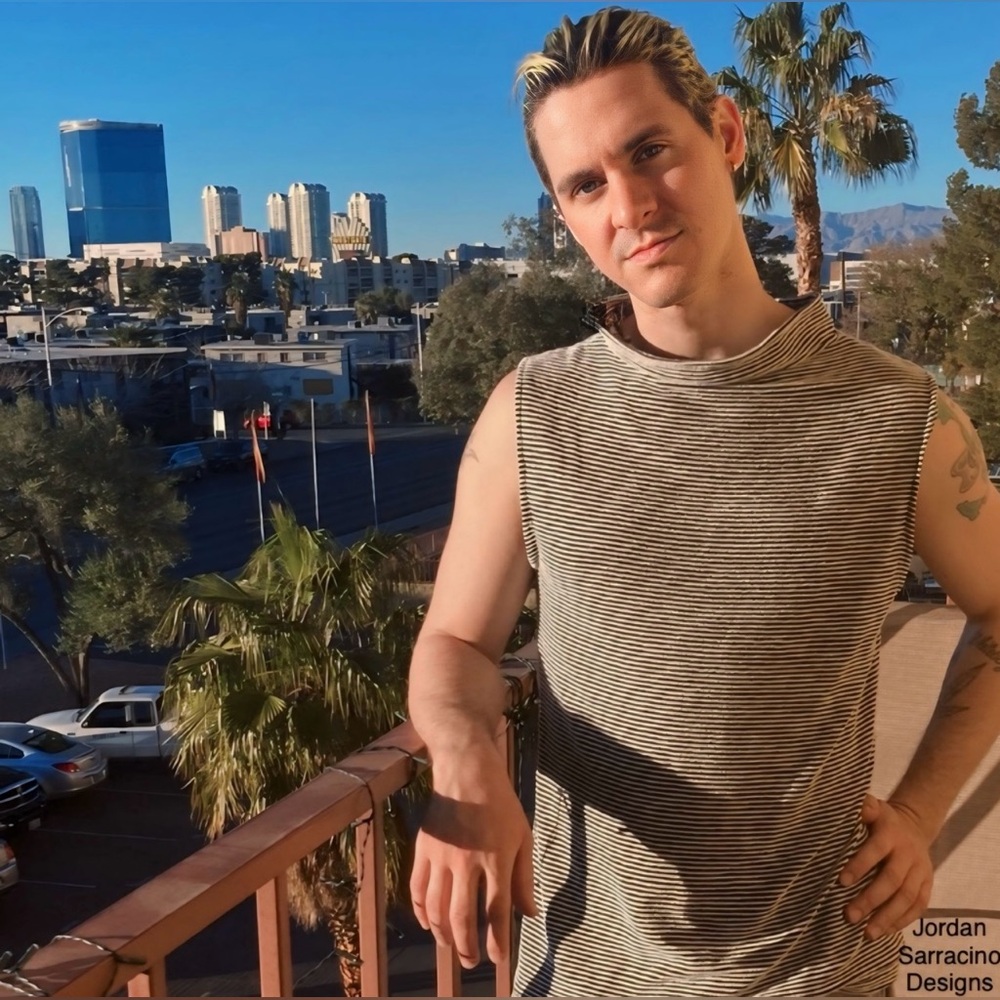 Jordan Sarracino Designs Wide Neck Vest